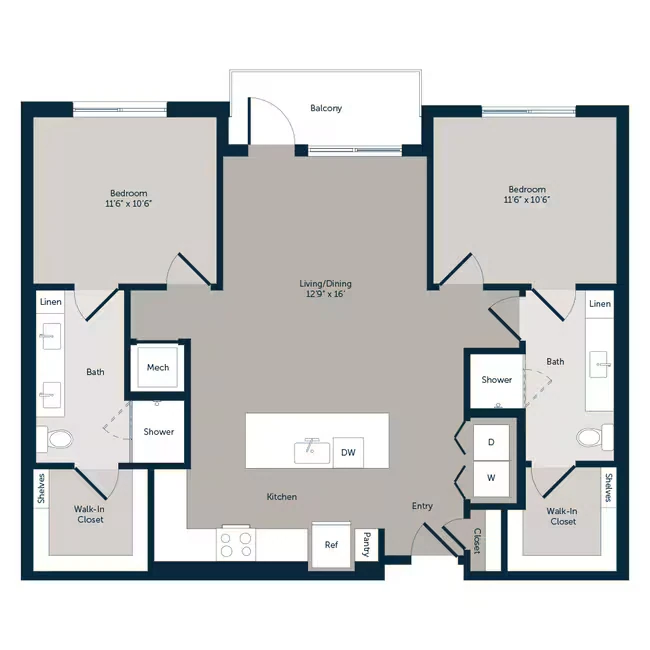 Woodruff B Emory-403 floor plan